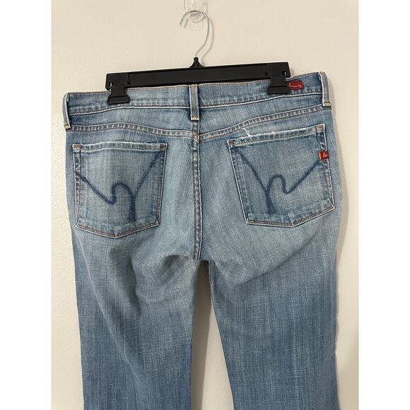 Citizens of Humanity Kelly#001 Stretch Low Waist Bootcut sz 31 - Picture 4 of 8